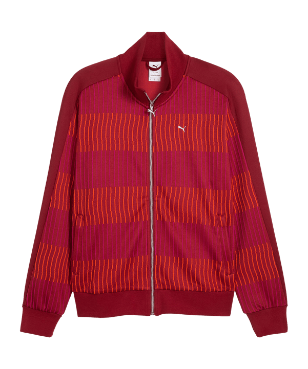 PUMA The Players Lane T7 Freizeitjacke Rot F13 - rot