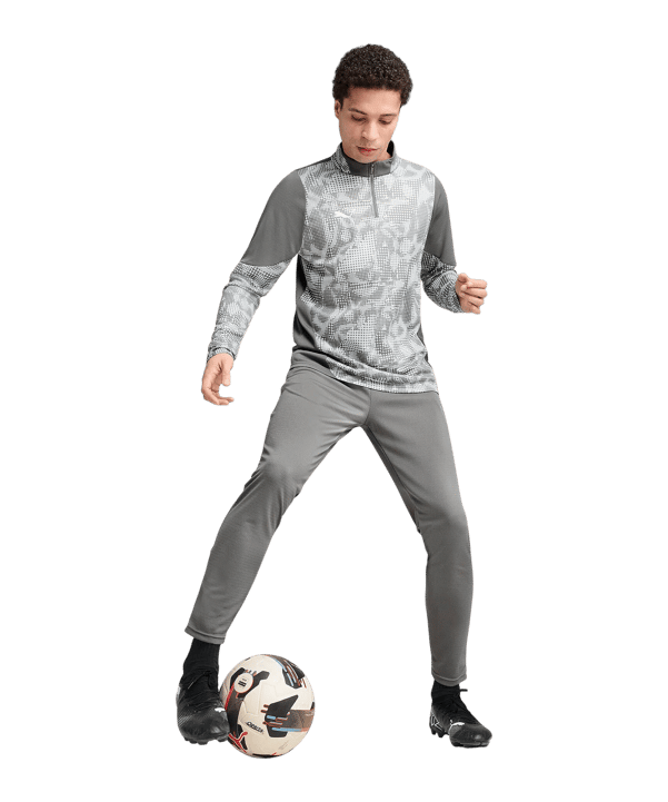 PUMA teamCUP Trainingshose Grau F13 - grau