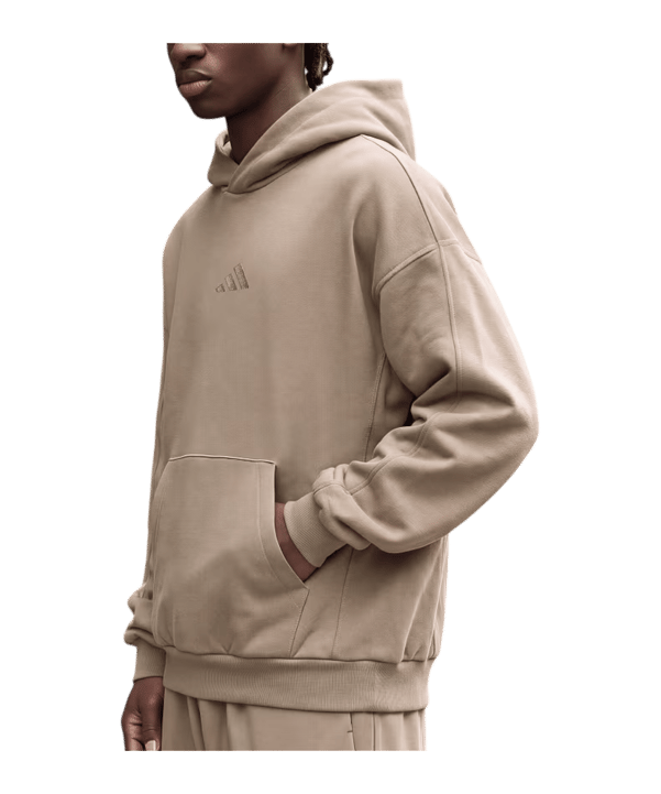 adidas Kit Small Logo Sweatshirt à capuche Marron - brun