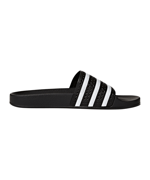 adidas Originals Adilette Schwarz Weiss - schwarz