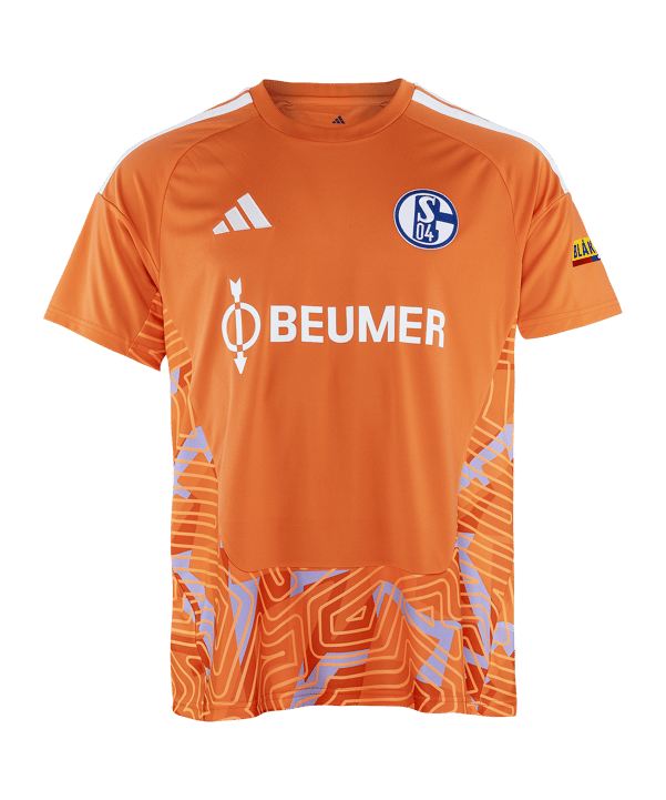 adidas FC Schalke 04 Keepershirt 2026/2027 Orange - oranje