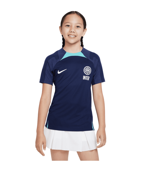 Nike Inter Mailand Strike Trainingsshirt Kids F498 - blau