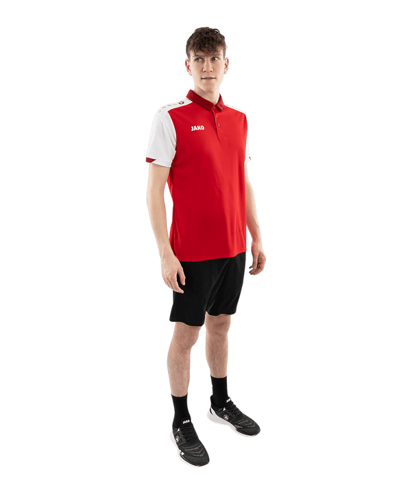 JAKO Dynamic Polo Rot F114 - rot