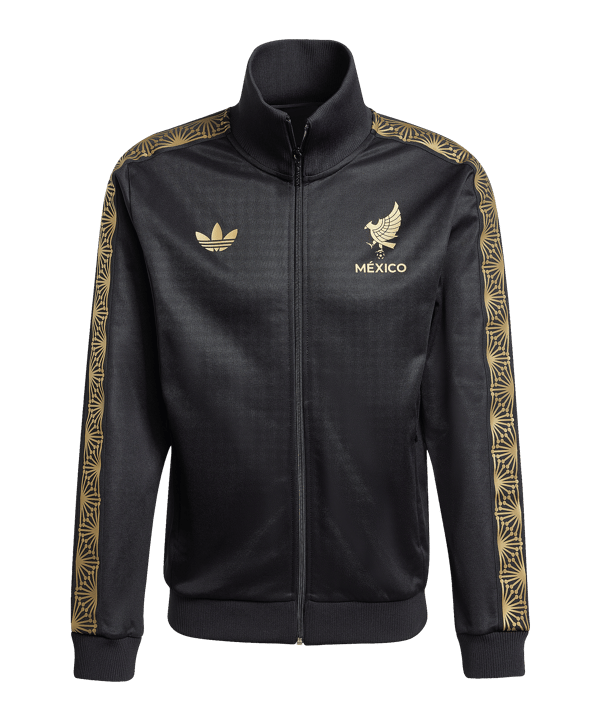 adidas Mexico Trainingsjacke Schwarz - schwarz