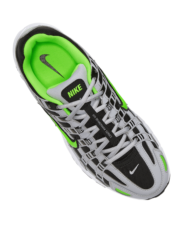 Nike P-6000 Running Grau Grün F005 - grau