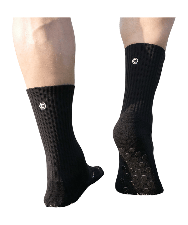 Cawila GEAR Socken GRIP PREMIUM Schwarz - schwarz