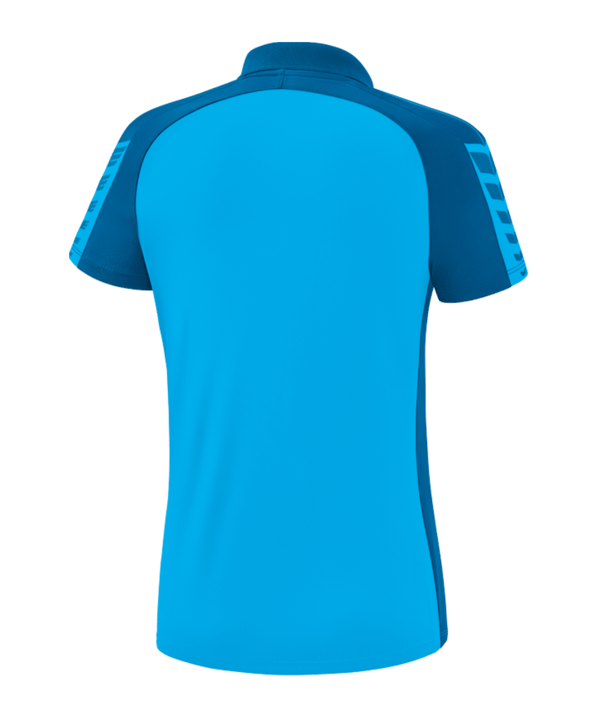 Erima Six Wings Poloshirt Damen Hellblau Türkis - blau