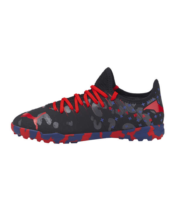 PUMA FUTURE 4.3 Batman TT Kids Schwarz Rot F01 - schwarz