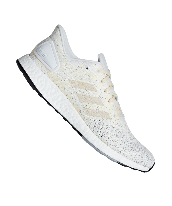 adidas Pure Boost DPR Running Weiss Grau - weiss