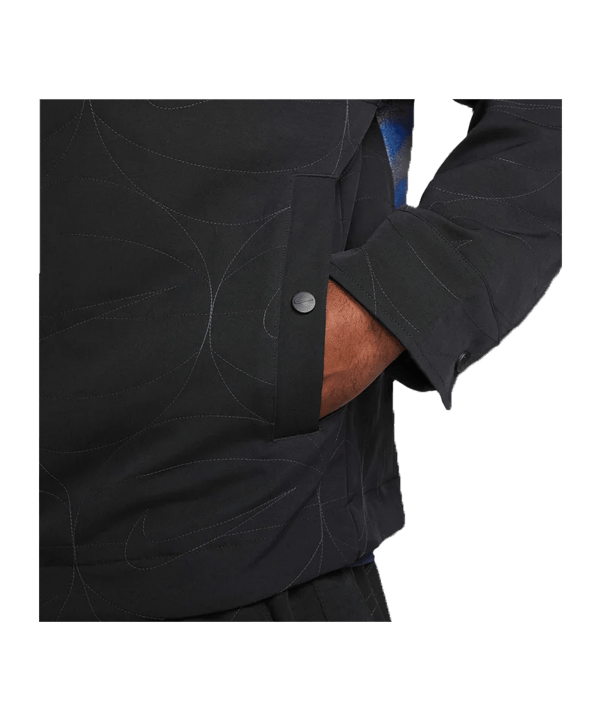 Nike Naos Woven Jacke Schwarz F010 - schwarz