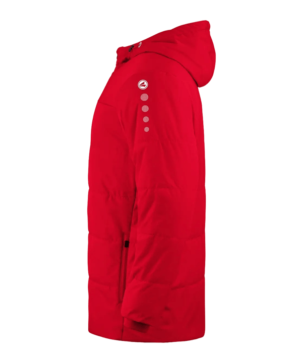 JAKO Team Veste à capuche Rouge C100 - rouge
