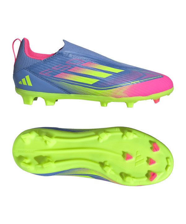 adidas F50 League LL FG Celestial Victory Enfants Bleu - bleu