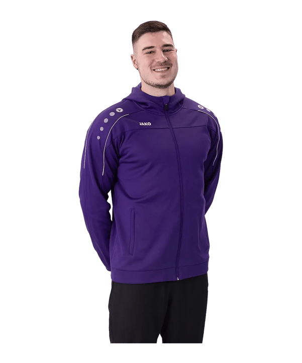 JAKO Classico Giacca con cappuccio Viola C10 - lilla