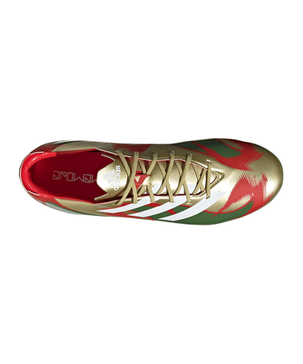 adidas Gamemode Iconic Footballs FG Grün Gold - gruen