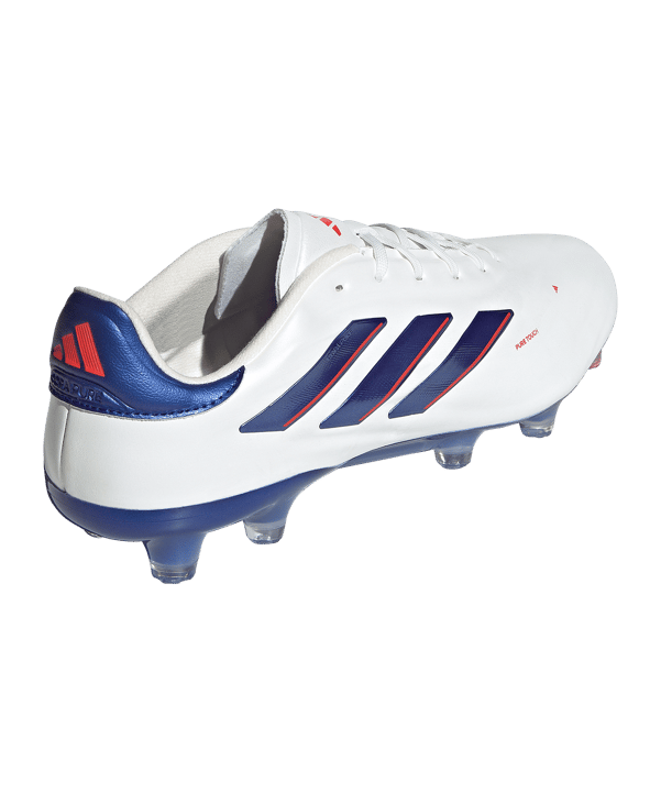 adidas COPA Pure 2 Elite FG Advancement Weiss Blau - weiss
