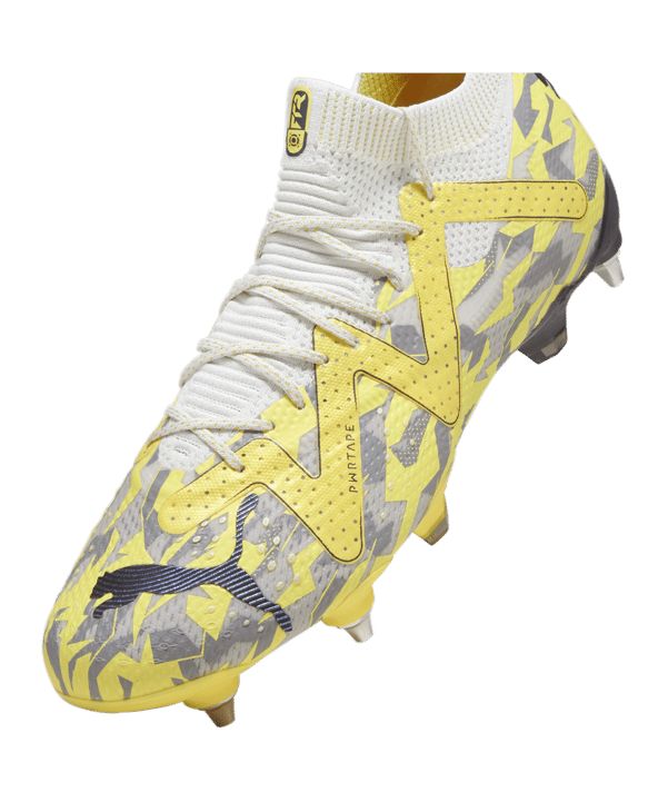 PUMA FUTURE Ultimate MxSG Voltage Grau Gelb F04 - grau