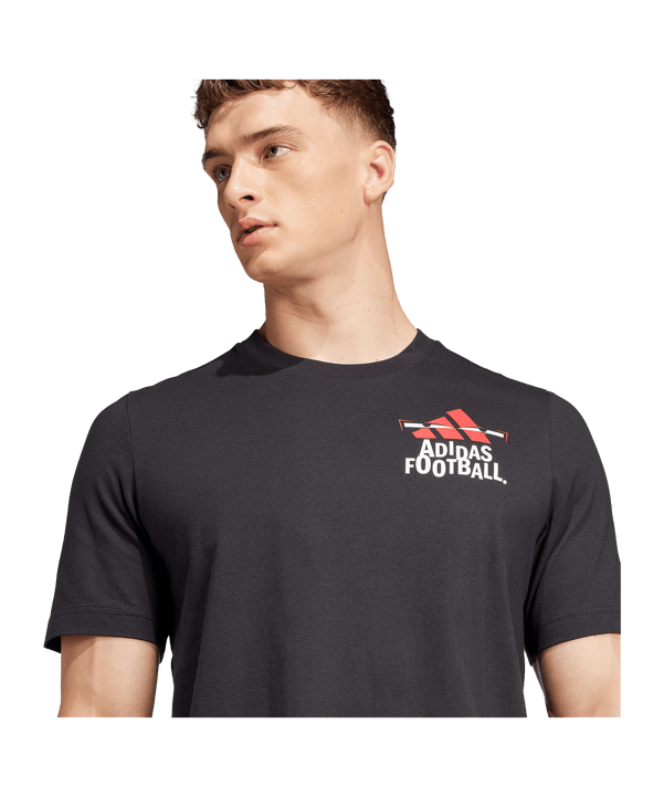 adidas T-Shirt Schwarz - schwarz