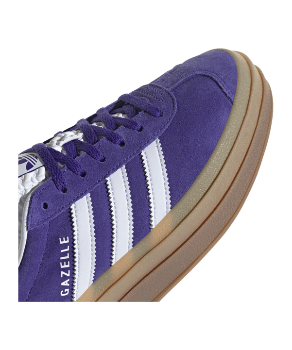 adidas Originals Gazelle Bold Damen Lila Weiss - lila