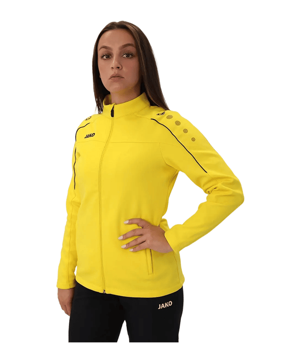 JAKO Classico Giacca Donna Giallo C03 - giallo