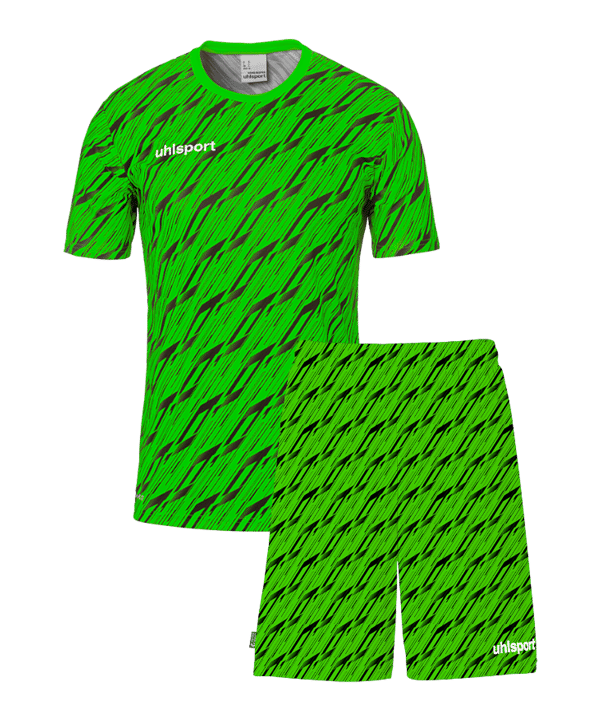 uhlsport Progressive Torwart Set Trikot Set Grün F72 - gruen