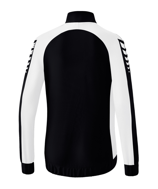 Erima Six Wings Präsentationsjacke Damen Schwarz - schwarz