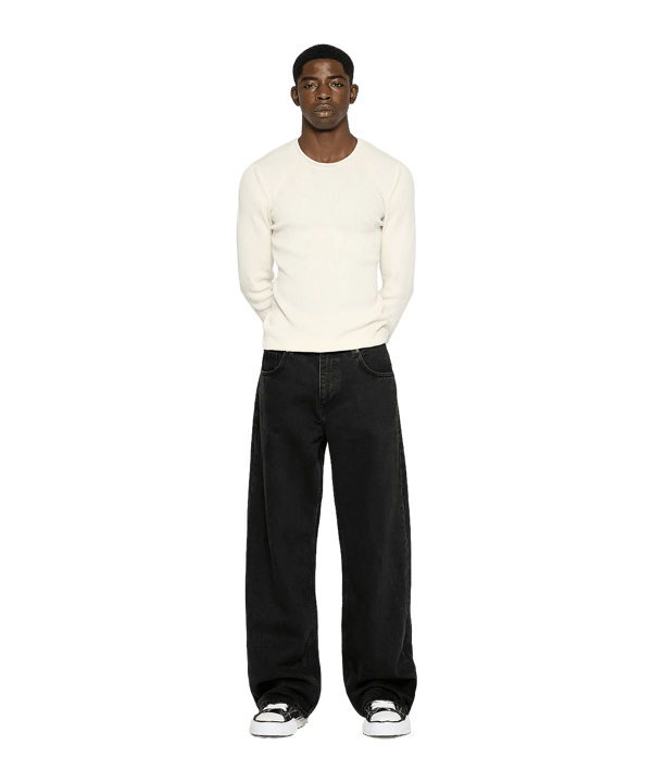 Burocs Vito Baggy Fit Jeans Hose Schwarz