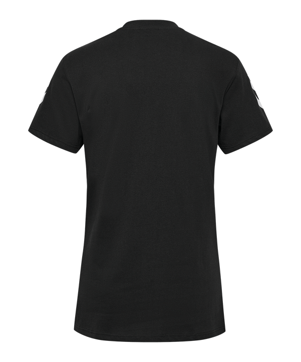 Hummel Go 2.0 Chevron T-Shirt Damen Schwarz F2001 - schwarz