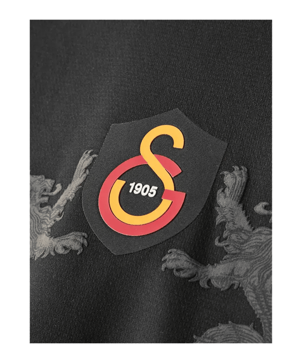 Galatasaray Istanbul Match Day Aslanli T-Shirt Kids Schwarz - schwarz