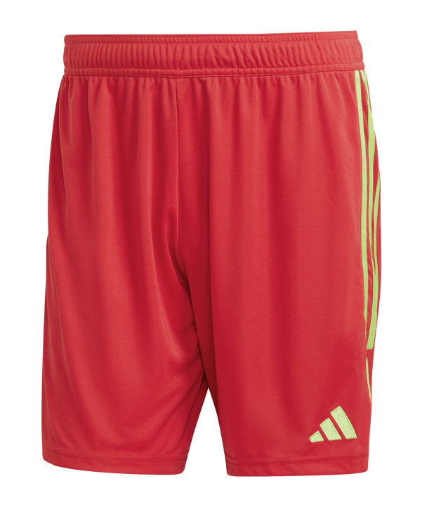adidas Tiro 23 Short Rot Grün - rot