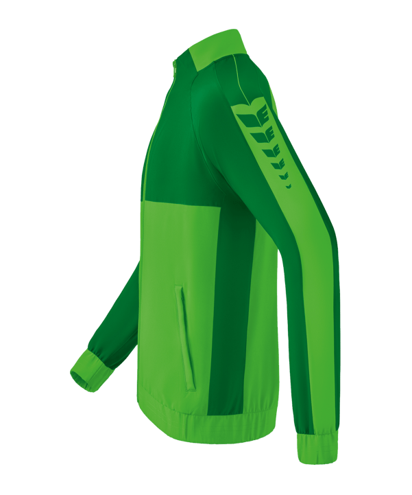 Erima Six Wings Präsentationsjacke Grün - gruen