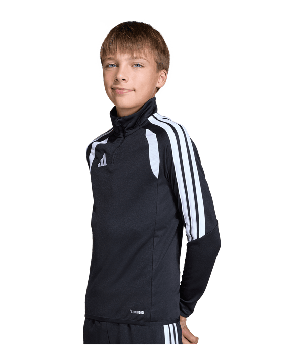 adidas Tiro 26 League Training Zip Top Kinder Schwarz - schwarz