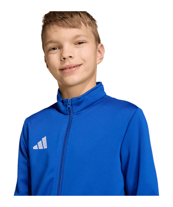 adidas Entrada 26 Trainingsjacke Kids Blau - blau