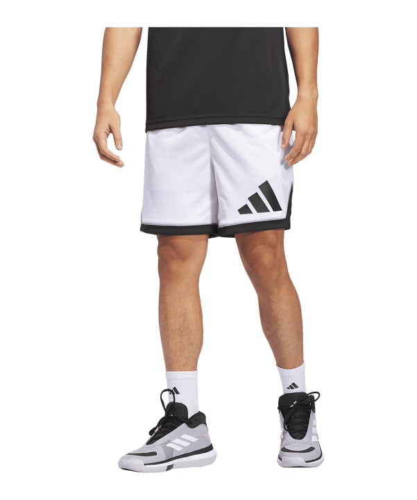 adidas Bos 5 Zoll Short Weiß - weiss