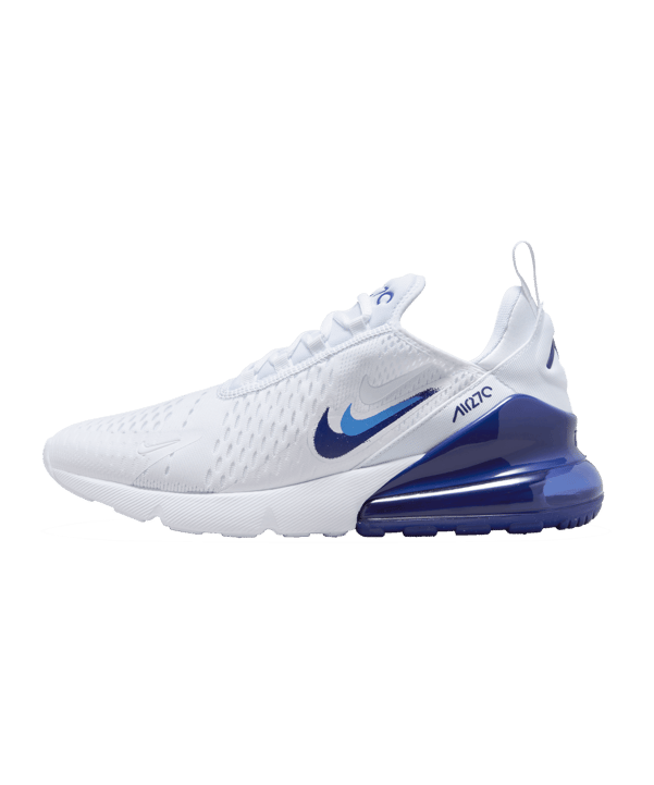 Nike Air Max 270 Weiss Blau F100 - weiss
