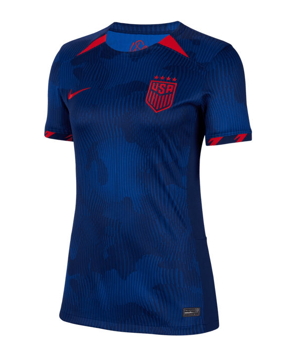 Nike USA Trikot Away Frauen WM 2023 Damen Blau F406 - blau