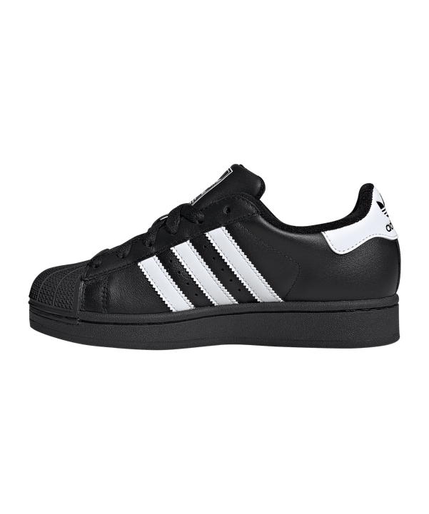 adidas Originals Superstar II Kids Schwarz - schwarz