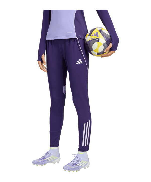 adidas Tiro 25 Competition Trainingshose Damen - lila