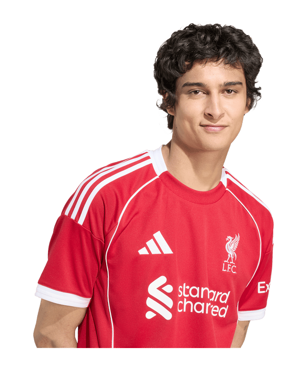 adidas FC Liverpool Trikot Home 2025/2026 Rot - rot