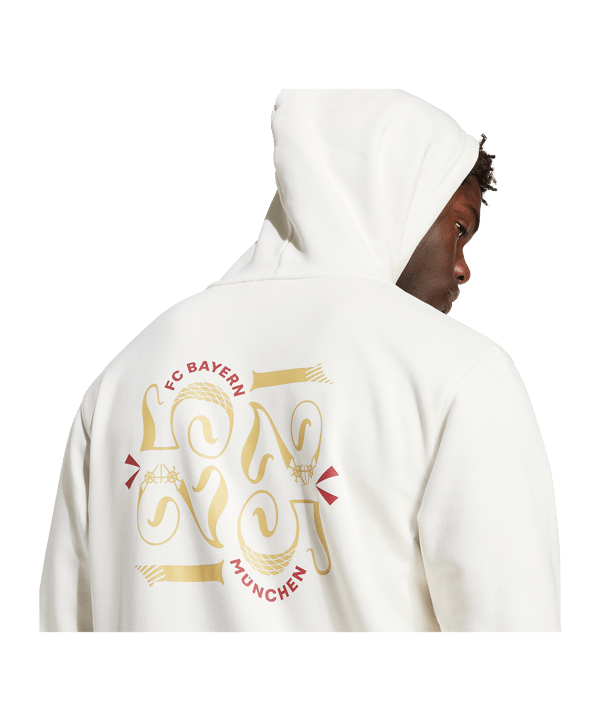 adidas Originals FC Bayern München 125th Anniversary Hoody Weiß - weiss
