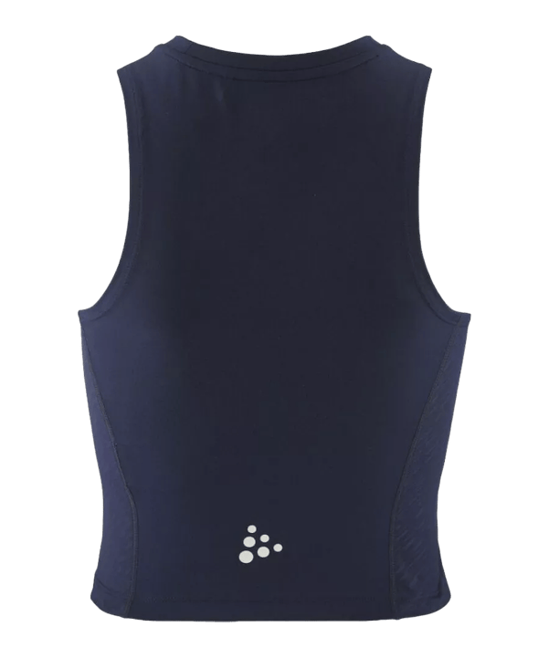 Craft Rush 2.0 Crop Tanktop Damen Blau F390000 - blau