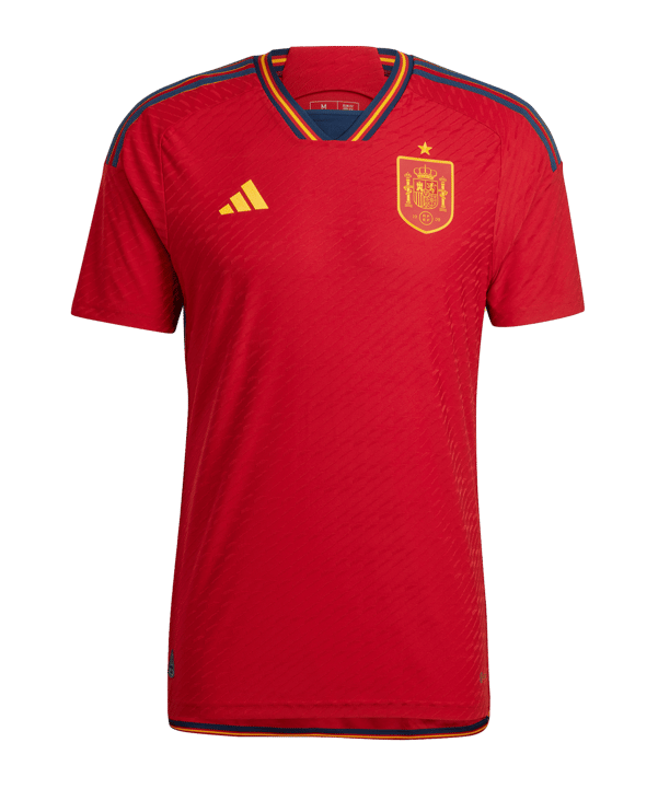 adidas Spanien Auth. Trikot Home WM 2022 Rot - rot