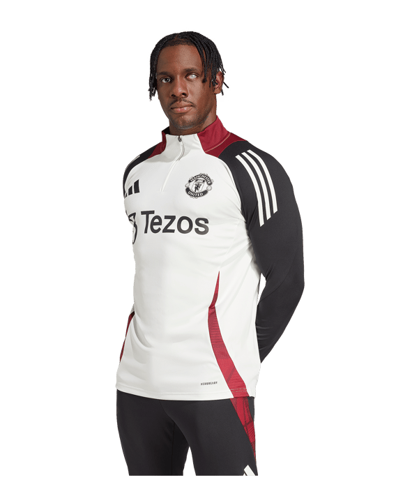 adidas Manchester United Track Top Weiss - weiss
