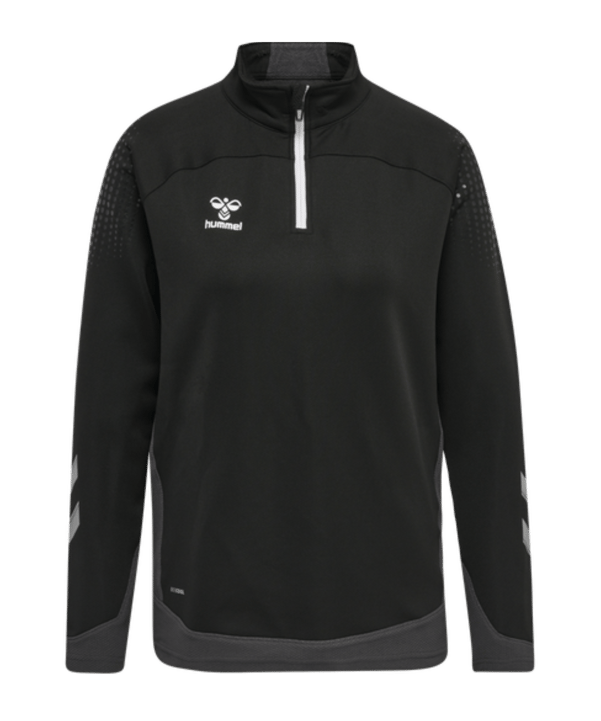 Hummel hmlLEAD HalfZip Sweatshirt Damen F2001 - schwarz
