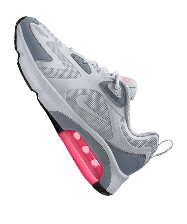 Nike Air Max 200 Sneaker Damen Grau Pink F004 - grau