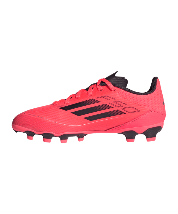 adidas F50 League MG Vivid Horizon Kids Pink Schwarz - rosa