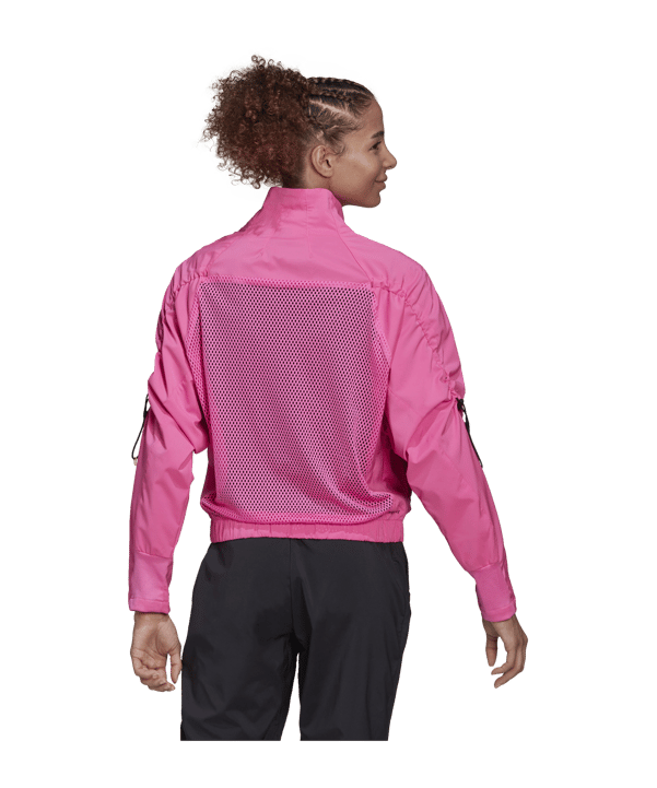 adidas W TE Tracktop PB Jacke Damen Pink - pink