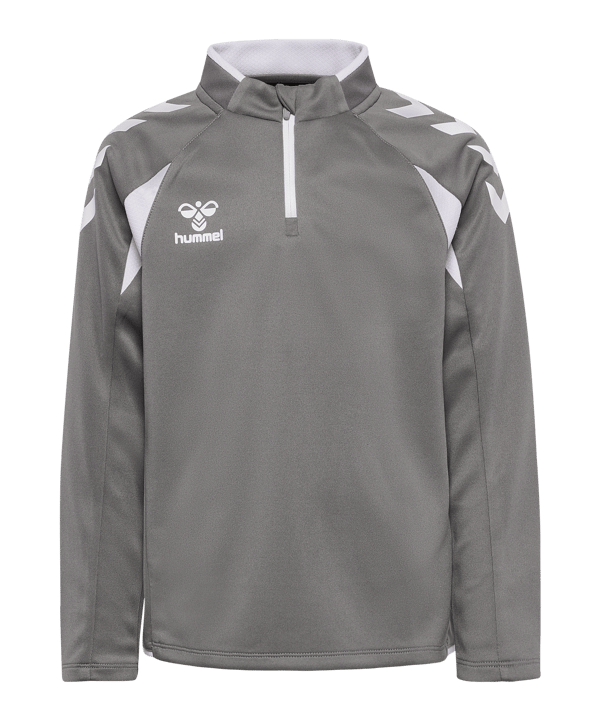 hummel Core 2.0 Half Zip Top Kids Grau F1299 - grau