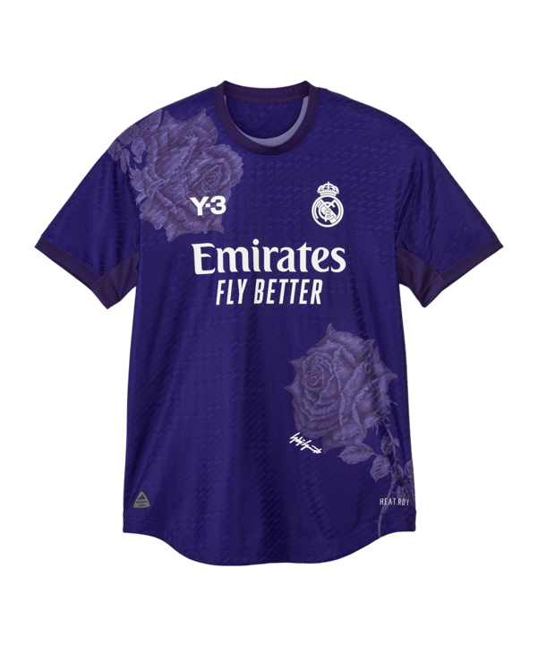 adidas Real Madrid Y3 Auth. Trikot 4th 2023/2024 Lila - lila