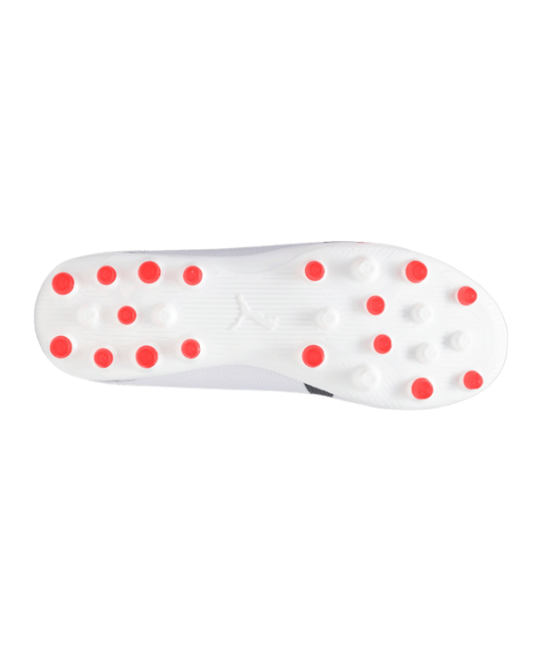 PUMA ULTRA Match LL MG Breakthrough Jr Kids Weiss Rot F01 - weiss