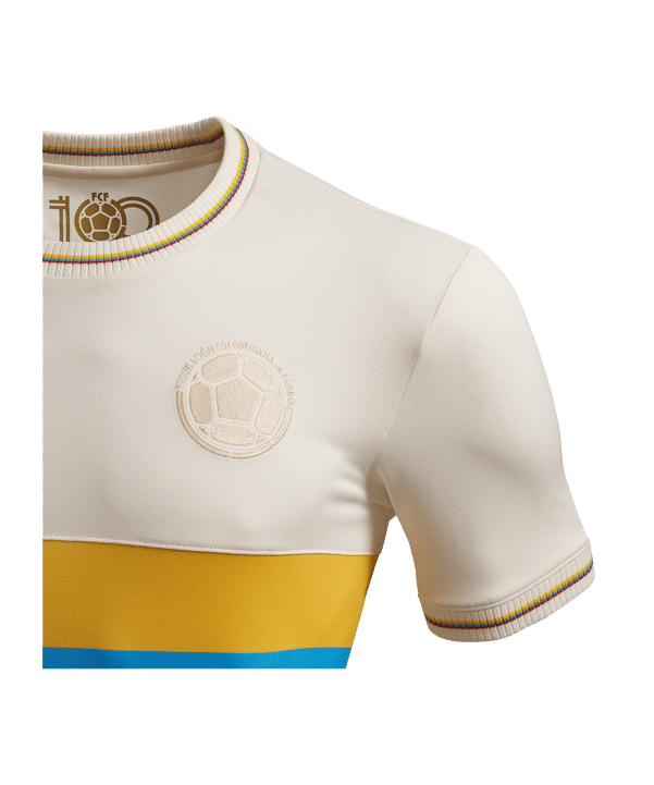 adidas Originals Kolumbien Anniversary Trikot Weiss - weiss